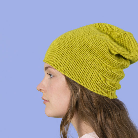 Kangra Cashmere 100 /% Cashmere Mütze Einheitsgröße Rot Kaschmir