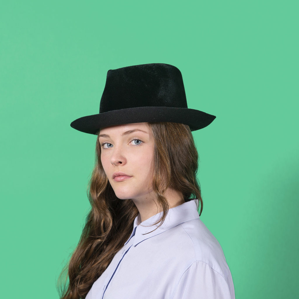Angora/Wool Blend Hat in Golden main image 0