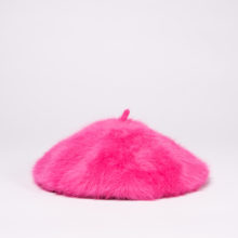 AngoraBeretPink